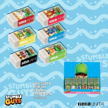 Gomma fascettata Stumble Guys Colori Assortiti