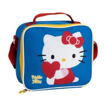 Borsa termica porta pranzo Hello Kitty in tessuto con...