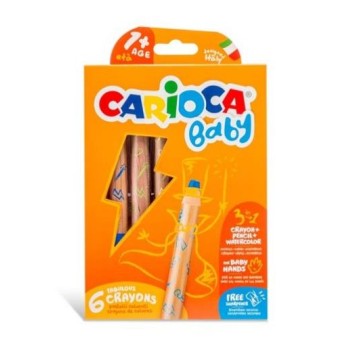 Pastelli Maxi Matitoni confezione da 6 pezzi + temperino...