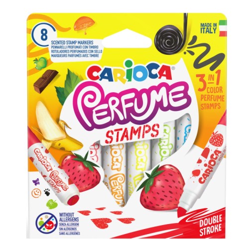 Pennarelli Stamps profumati doppia punta...