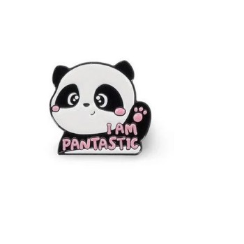 Spilla in Metallo Smaltato - Pin Your Style! - PANDA