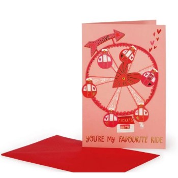 Biglietto d'Auguri con Applicazione - Greeting Card with...