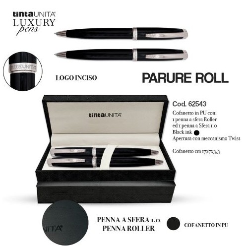 Cofanetto penna Roller + penna a Sfera Tinta...