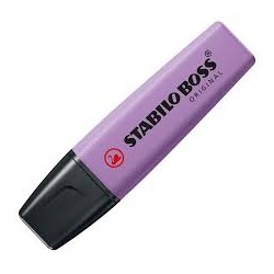 Evidenziatore Stabilo Boss Giglio Viola