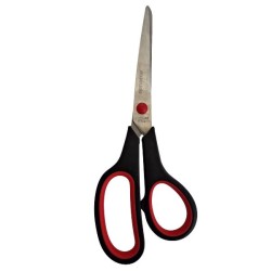 Forbici 21cm asimmetrico con manico gommato