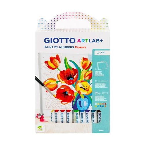 Giotto Art Lab Paint My Numbers Fiori