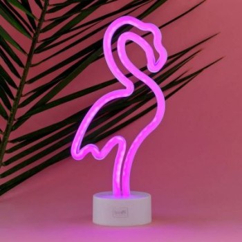 Lampada Led Effetto Neon It's a Sign FENICOTTERO