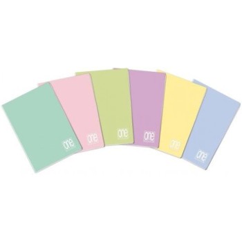 Maxi Quaderno A4 4mm colori pastel 96 fogli One Color...