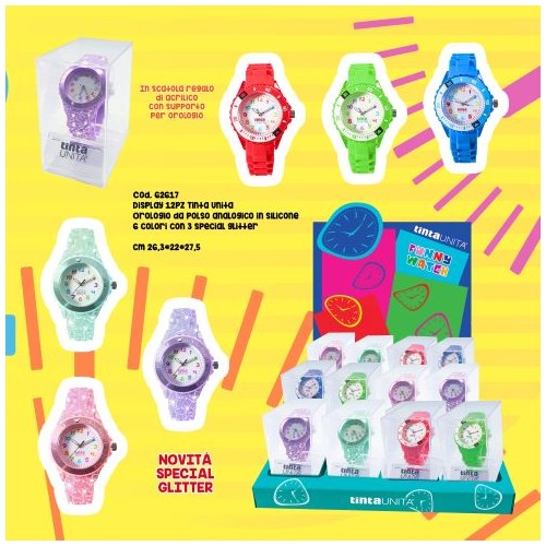 Orologio da polso in silicone