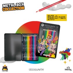 Pastelli mina 4.2 Tinta Unita Fraffrog confezione di latta da 12 pezzi