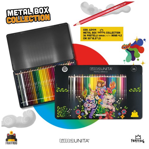 Pastelli Mina 4.2 Tinta Unita Fraffrog...