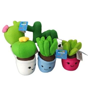 Peluche pianta grassa modelli assortiti
