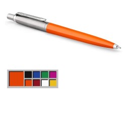 Penna a sfera Parker Jotter Plastic Originals inchiostro Blu fusto Arancio