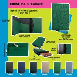 Portacards con chiusura magnetica