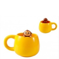 Tazza in Ceramica con Charm Monkey I Total