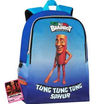 Zaino Tempo Libero Tung Tung Sahur Italian Brainrot