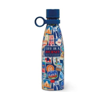 Bottiglia Termica 500 ml - Travel Stickers - Hot & Cold...