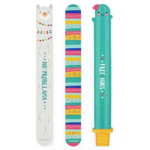 Set di 3 Lime per Unghie Llama - Nails Before...