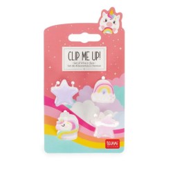 Set di 4 Mini Mollette per Capelli Unicorn - Clip me up! Legami