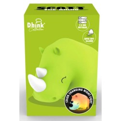 LAMPADA IN SILICONE SUPER SOFT CAMBIA COLORE - SCOTT THE RHINO