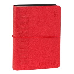AGENDA ACCADEMICA DIARIO 2026/2027 16 MESI GIORNALIERA MEDIA MINI COMIX U YOURSELF RED
