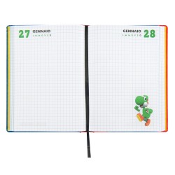 DIARIO NON DATATO 12 MESI SUPERMARIO MARIO