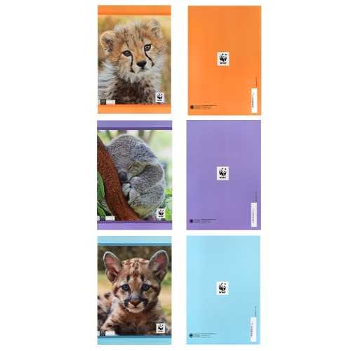 MAXI QUADERNO A4 QUADRETTI MEDI 5MM WWF...