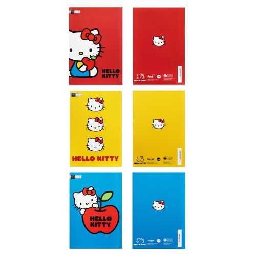 MAXI QUADERNO A4 RIGHE A (1°-2°) HELLO KITTY