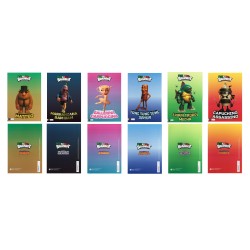 MAXI QUADERNO A4 Q (5mm con margine) SKIFIDOL ITALIAN BRAINROT