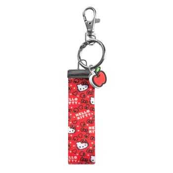 PORTACHIAVI NASTRO ROSSO HELLO KITTY LEISURE 2