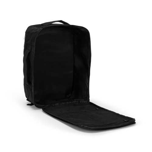ZAINO TRAVEL BACKPACK MONOCOLORE NERO COMIX