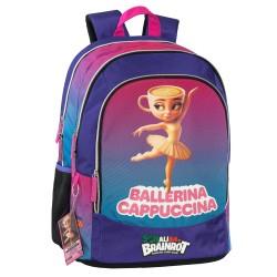 ZAINO SCUOLA BALLERINA CAPPUCCINA SKIFIDOL ITALIAN BRAINROT