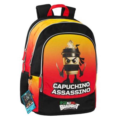 ZAINO SCUOLA CAPPUCCINO ASSASSINO SKIFIDOL...