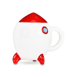 TAZZA IN CERAMICA CON TAPPO SPAZIO CARTOMANIA CHILL & REFILL
