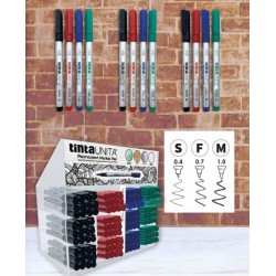 Pennarello Permanent Marker Pen Punta M colore nero