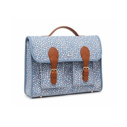 Cartella/zaino Naj-Oleari Daisy Margherite Jeans