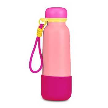 BORRACCIA CON LACCETTO FIORI CARTOMANIA CHILL & REFILL 2