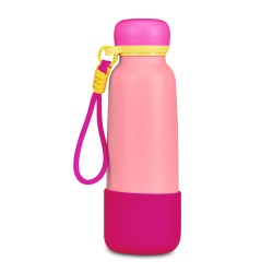 BORRACCIA CON LACCETTO FIORI CARTOMANIA CHILL & REFILL