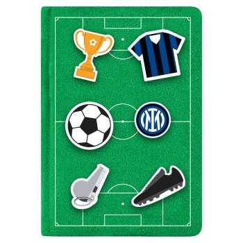 NOTEBOOK TESSUTO CON PATCH INTER