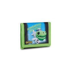 PORTAFOGLIO VELCRO BOMBARDIRO CROCODILLO SKIFIDOL ITALIAN BRAINROT