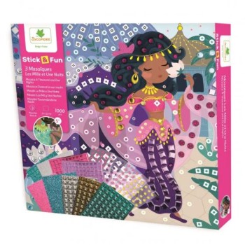 Stick & Fun mosaici Le mille e una notte 1000 pezzi
