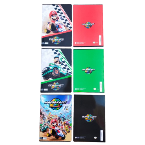 MAXI QUADERNO A4 RIGHE A (1°-2°) MARIOKART
