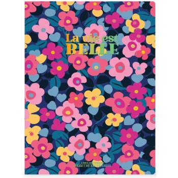 Quaderno a Righe B5 con Copertina Rigida Illustrata -...