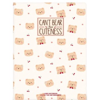 Quaderno a Righe B5 con Copertina Rigida Illustrata -...