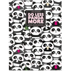 Quaderno Foglio Bianco A5 con Copertina Rigida Illustrata - Panda - Legami