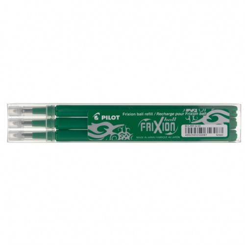 Set 3 refill verde Pilot Frixion 0,7mm