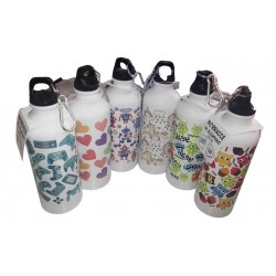 Think green - borraccia in alluminio 500 ml - fantasie assortite