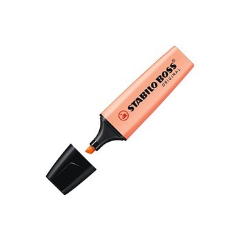 Evidenziatore stabilo boss pastel rosa pesca 70/126