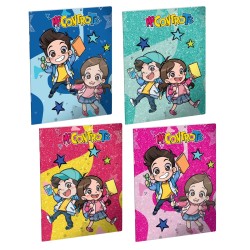 Maxi Quaderno A4 Me Contro Te Limited Edition 5mm copertine assortite