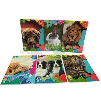 Maxi Quaderno A4 Little Friends 5mm 2
